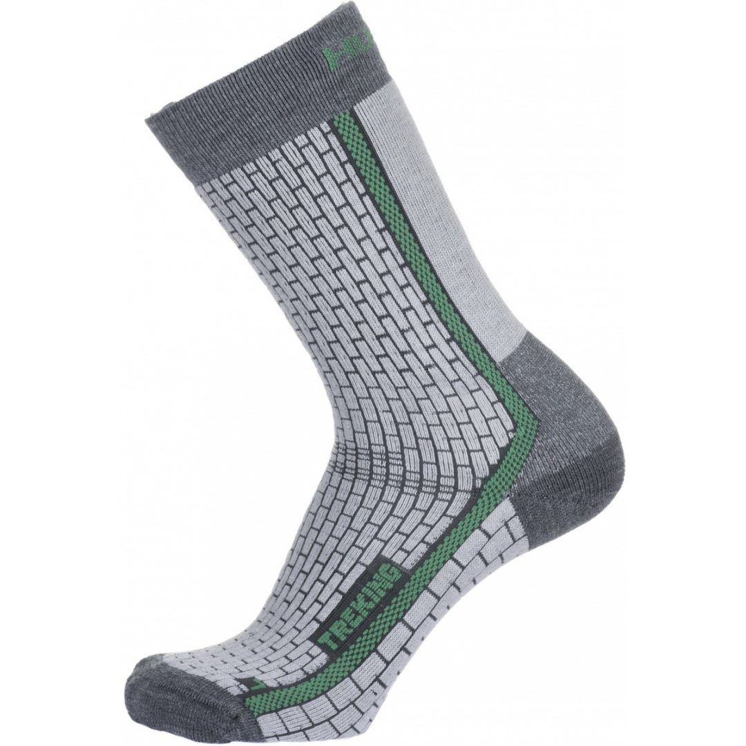 Ponožky Husky Treking New – black/green