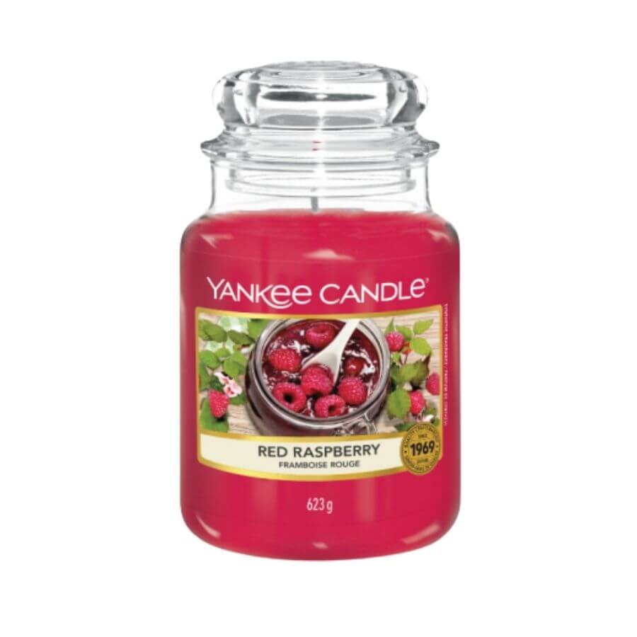 Sviečka veľká Yankee Candle - Red Raspberry