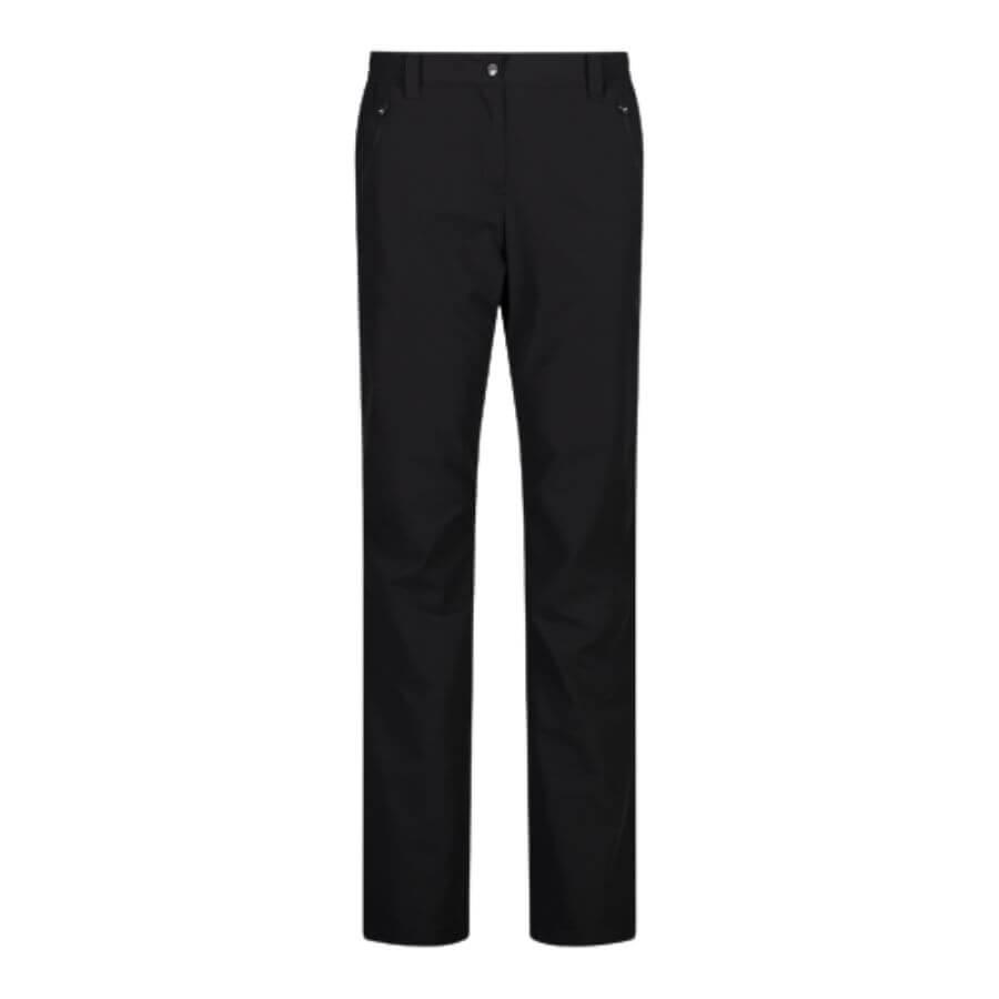 Dámske čierne outdoorové strečové nohavice CMP 32T7426 WOMAN LONG PANT
