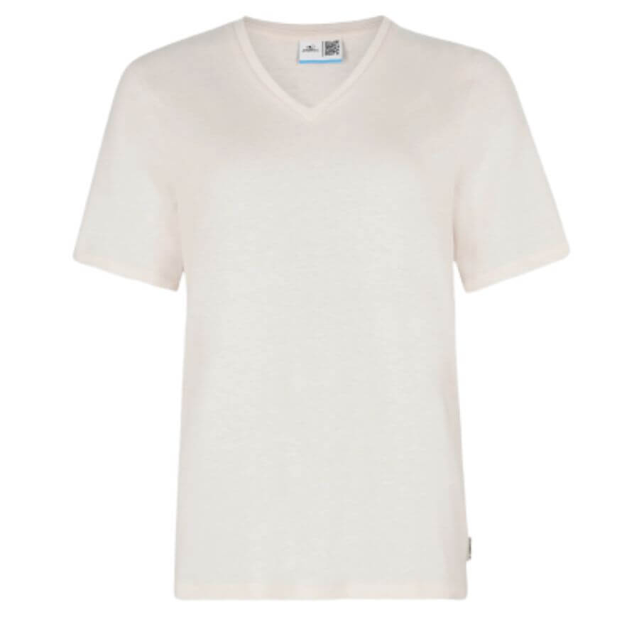 Dámske tričko O'Neill N1850003 Essential V-neck T-shirt. Toto jednoduché, univerzálne dámske tričko O'Neill na každý deň si rýchlo zamilujete.