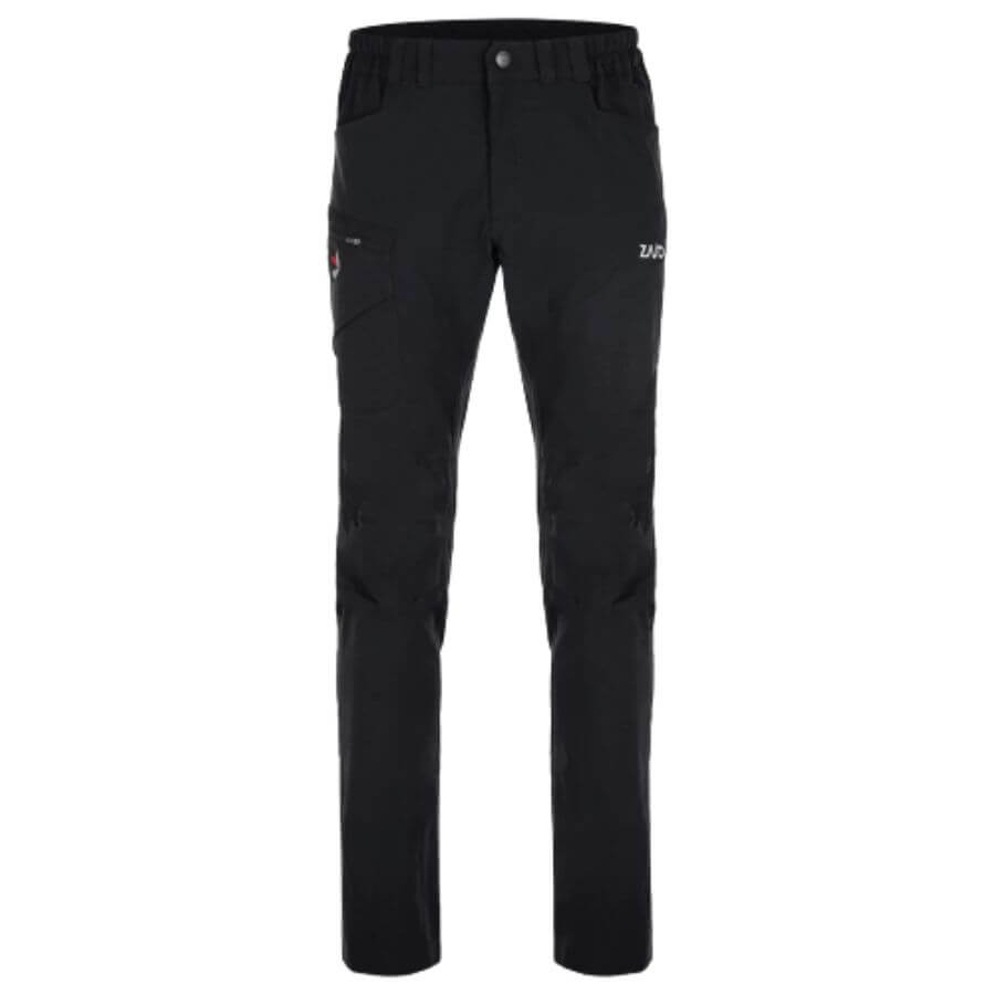 Pánske nohavice Zajo Magnet Pants 20241 - Black Veľmi pohodlné, ľahké a vzdušné pánske nohavice Zajo vyrobené z materiálu DryPro