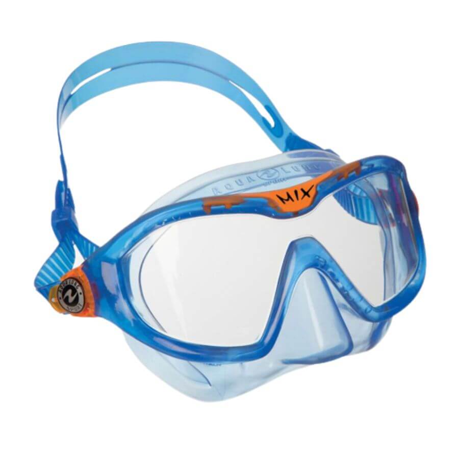 Detské plavecké okuliare Aqua Lung Junior Mask MS5564008S Perfektná maska ​​na šnorchlovanie pre deti a tínedžerov s veľkým zorným poľom.