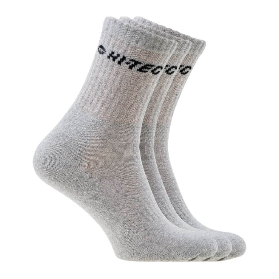 Ponožky HI-TEC Chiro Ponožky HI-TEC vyrobené z bavlny obohatenej prídavkom syntetických vlákien. Vďaka použitým materiálom sú veľmi príjemné na nosenie.