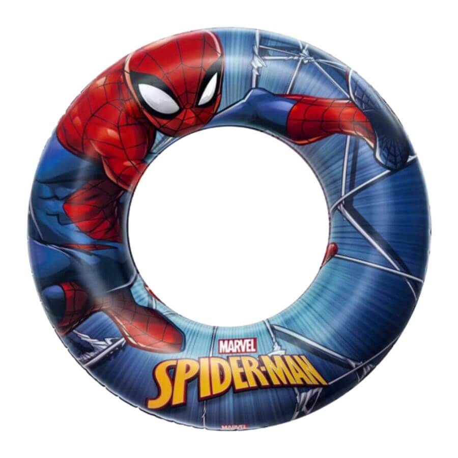 Plávacie koleso Bestway SPIDER-MANN 98003 Perfektné farebné plávacie koleso Bestway so štýlovou potlačou Spiderman od Marvel!