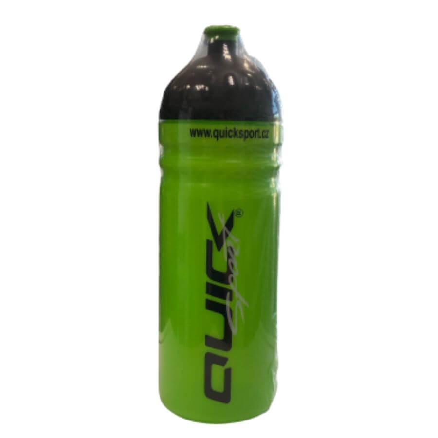 Fľaša Quick so štupľom 0,7 L – zeleno-čierna