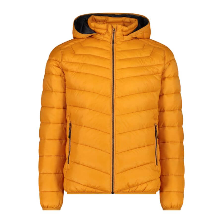 Pánska bunda CMP 33K1607 MAN JACKET SNAPS HOOD Bunda klasického vzhľadu, ideálna na chladné jesenné a teplejšie zimné dni, na horách aj v meste .