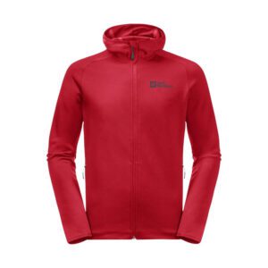 Pánska mikina JACK WOLFSKIN 1710541-2607 Red Glow
